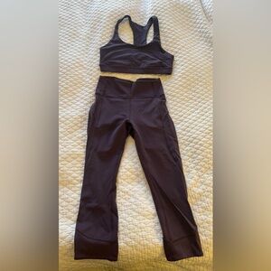 Lululemon Activewear Set in purple
